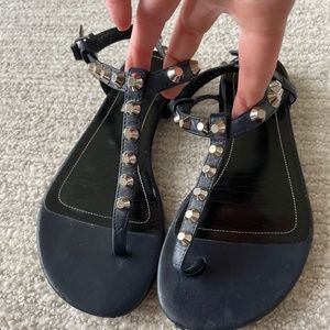 Balenciaga t-strap sandal